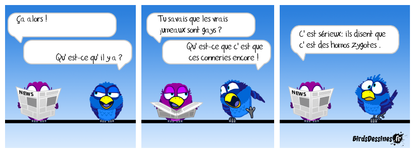 blondie et le journal ...