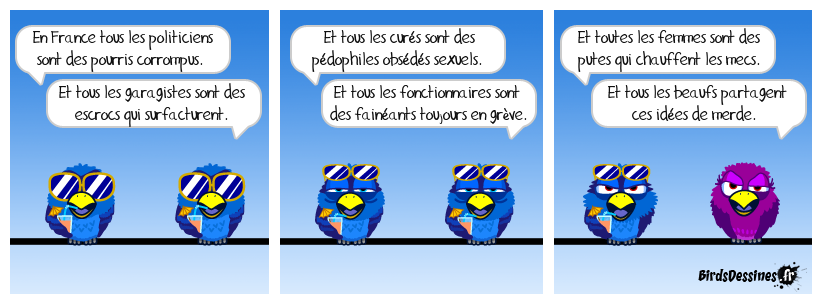 Sans commentaire. Génération généralisante