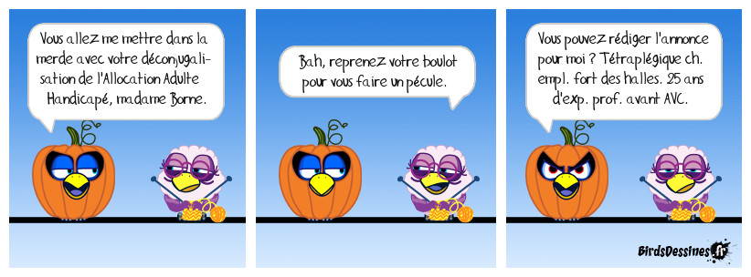 https://fr.news.yahoo.com/elisabeth-borne-invite-une-personne-en-handicap-a-trouver-du-travail-et-suscite-lindignatioon-154328924.html Babette les bons tuyaux