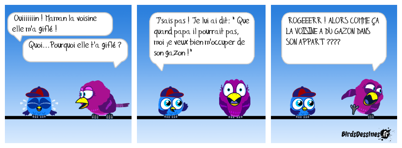 😬 Le gazon de la voisine 💥🤕