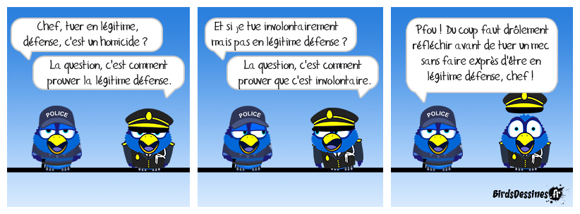 La bonne question, c'est de bien former les policiers pour leur donner un maximum de chances d'avoir les meilleures réactions possibles selon les circonstances. Trop de questions pour un champion