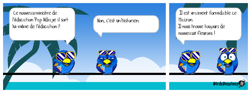 Après tout il n'y a pas besoin d'avoir un permis pour conduire un camion hein ?