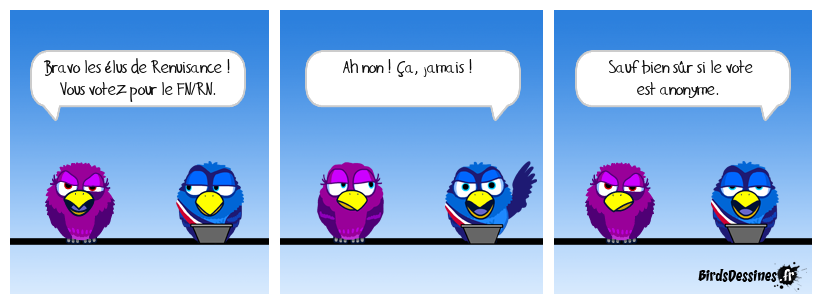 Sans commentaire. Des paroles et des actes