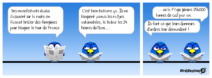 C'est beau les écolos