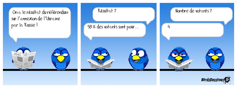 Calcul des % façon Poutine !