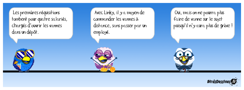 Ça c’est de l’autorité pour débloquer une grève !