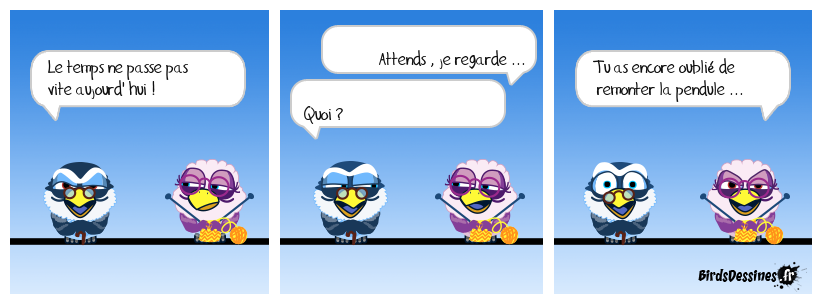 le temps ne fait rien à l'affaire !