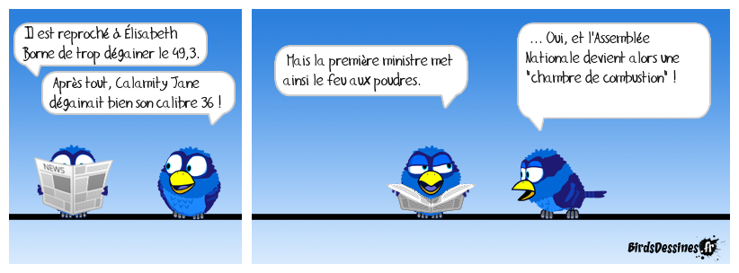 À défaut de Colt, elle nous raserait avec un... Remington !