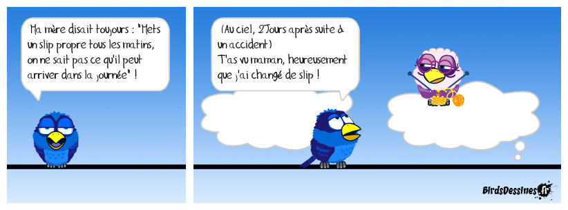 🤔 Le conseil suivi de maman 🩲👵