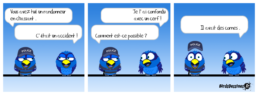 chasse au coq ... hue !