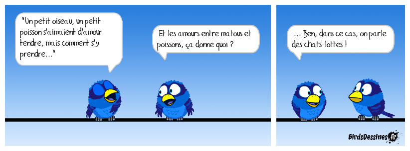 On ne parle pas là des O.G.M., Oiseaux Génétiquement modifiés !