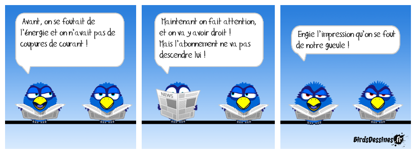 T’es au courant ? On est sous tension !