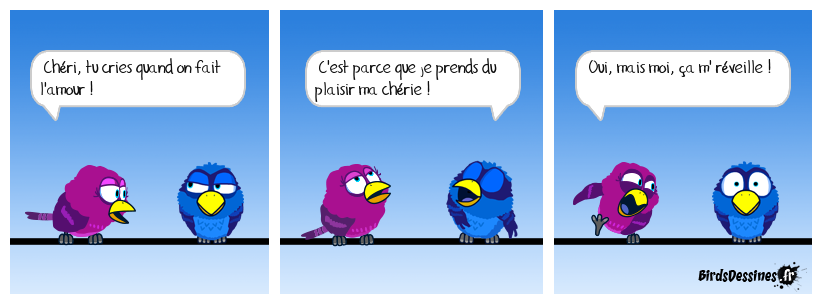 Le silence et dors !