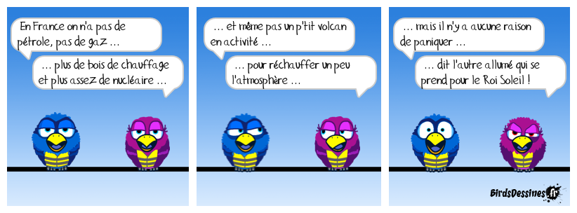 Mine de rien, il va être temps qu'il aille au charbon !