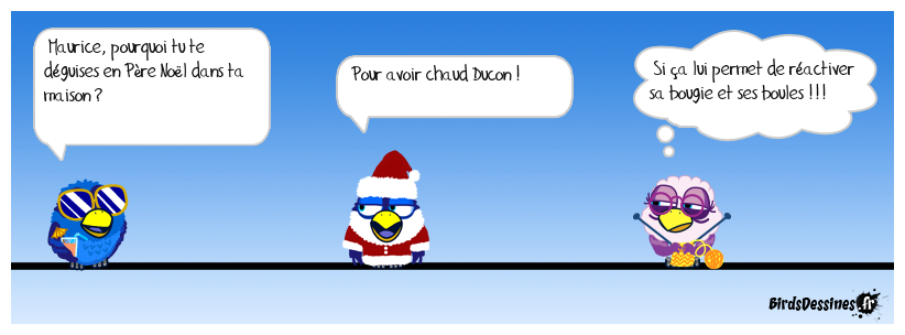 Tout est bon pour avoir un peu de chaleur !