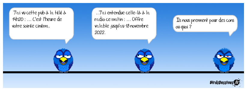 Publicités à la con !