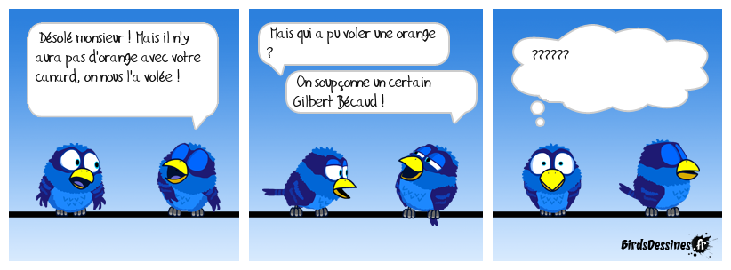 😲 Garçon S.V.P...74 🍊🍽️