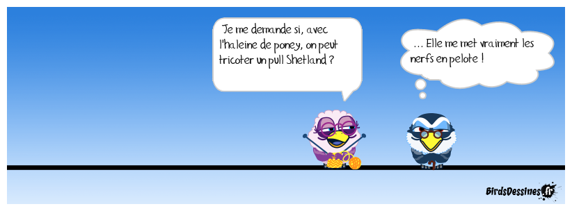 De fil en aiguilles...