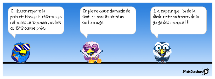 Le gouvernement bat en retraite !