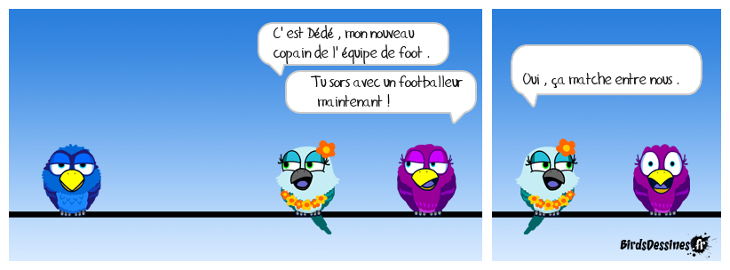 pourvu qu'elle n'attrape pas le ballon !