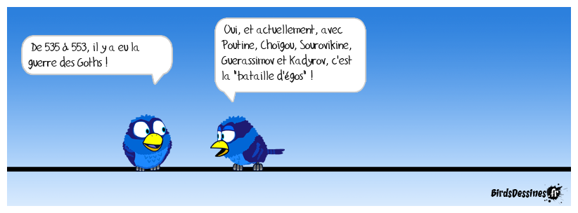 Salutas, amis Goths !