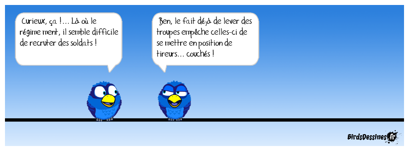 Cas de désertions ?  Dans l'Armée du Salaud, on cherche son salut !