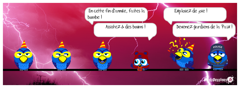 Message aux foudres de guerre !