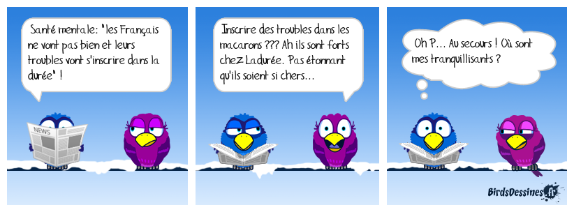 Santé mentale des Français !