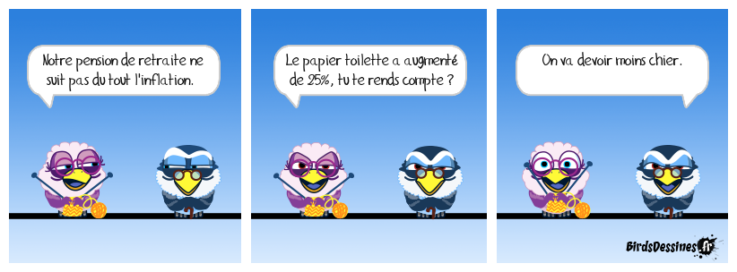 Ah ben merde ! Inflation galopante