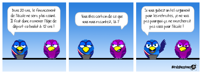 Pas fichus de prévoir à 6 mois de là, mais à 20 ans ils en seraient capables ? Maraboutage