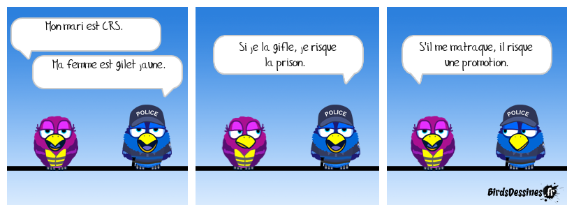 Mais c'est toujours la même qui trinque. Couples et blessures