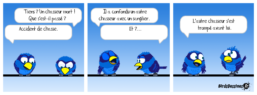 Si, ça se peut ! Les dangers de la chasse