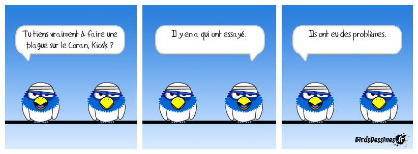Même pas une petite ? Le Coran raconté aux Birds