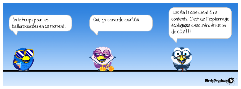 C’est pour un sondage !