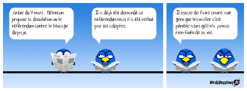 Il est pour la retraite à 62 ans et il vient nous casser les bonbons à 72 piges !