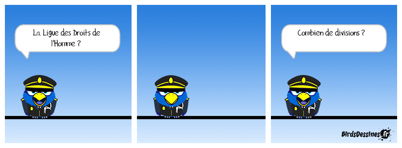 Cet abruti FN/RN compatible s'en prend maintenant à la LDH ! Dans la tête de Dharma nain