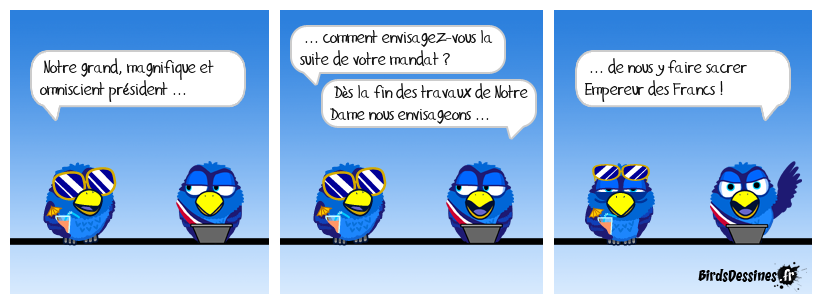 Diantre, une cérémonie grandiose ... et pas de gueux !