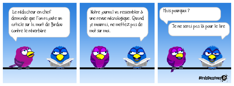 À la rédaction du journal de ce dimanche