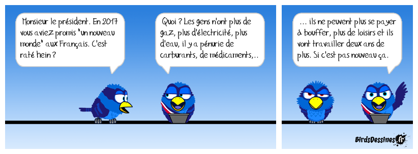 Il a tenu sa promesse non ?