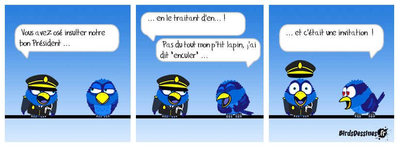 La prochaine fois, je lui enverrai un faire-part !