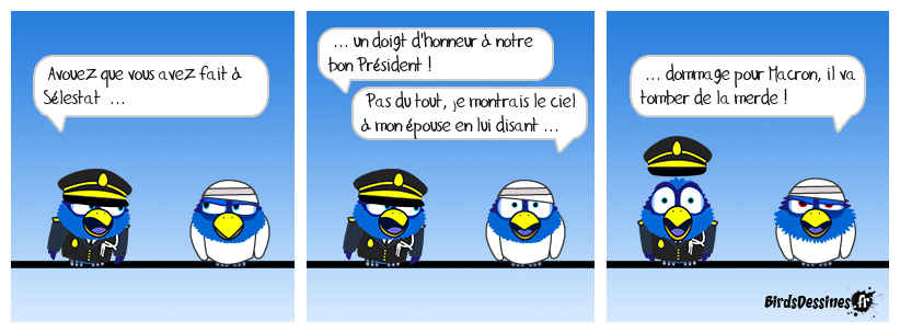 Quand passent les six cognes !