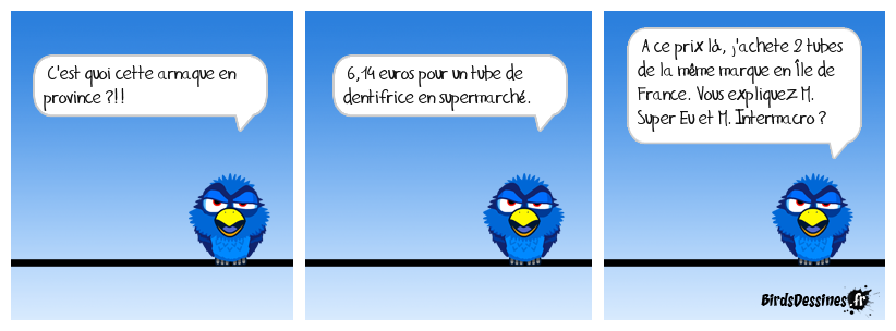 Escroquerie (pas étonnant que les gens manifestent)