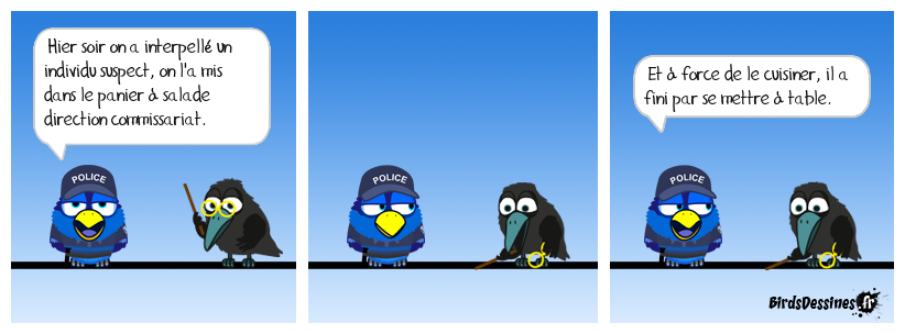 Y'a du poulet ce midi ?