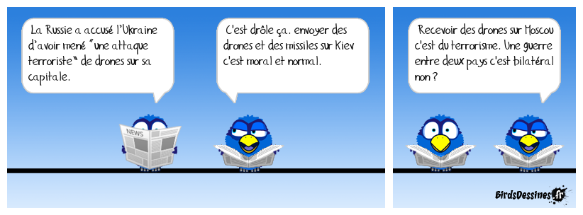 On dirait qu'il n'est pas content le Putin.