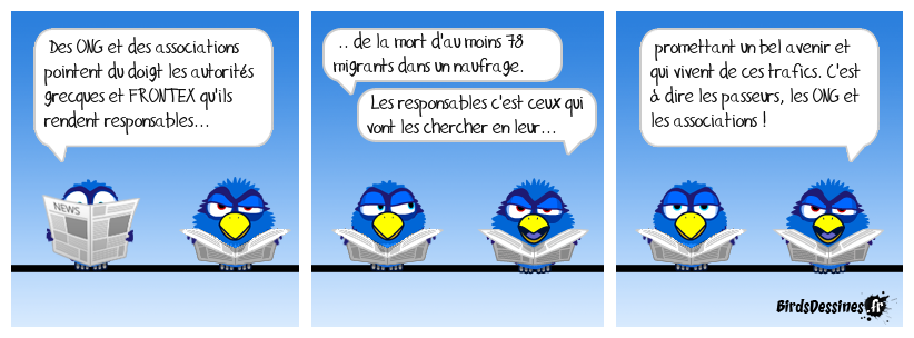 C'est bien de rejeter la faute sur les autres !