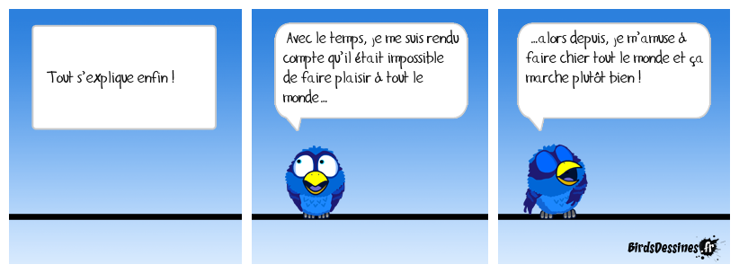 La peur de l’échec sans doute…