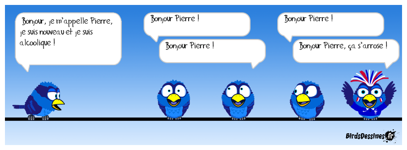 Moi, quand je vais chez les alcooliques anonymes