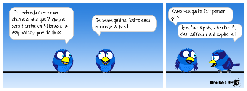 Ça sent mauvais pour lui !