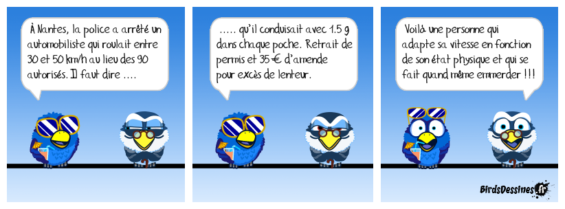 Coincé par les deux bouts !