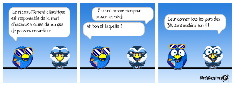 Sauvons les birds avec l’aide de Maurice !